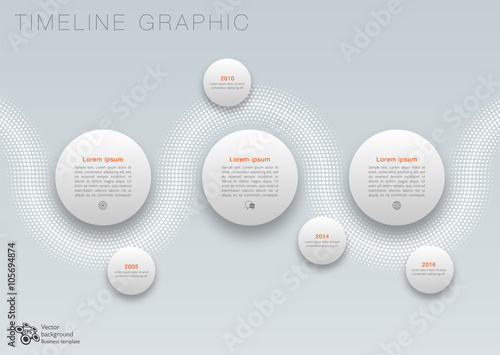 Infographics Vector Background #Timeline