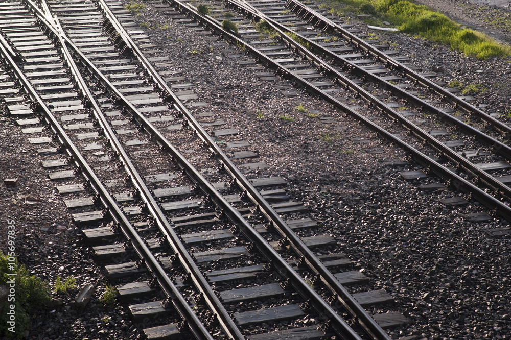 Fototapeta premium Rail tracks