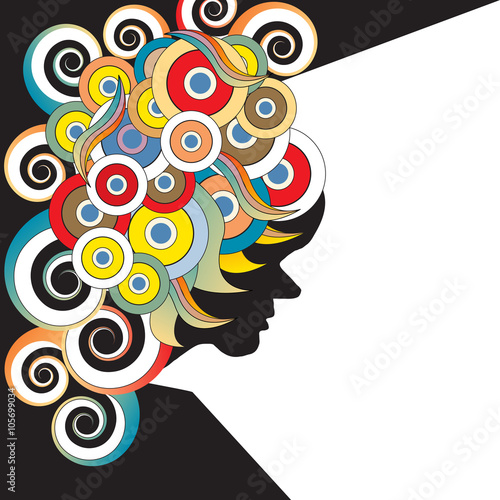 Obraz na plátně 60s Style Poster