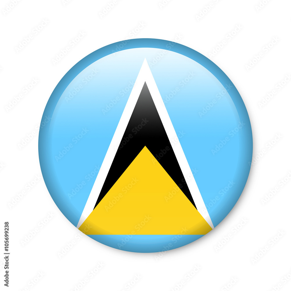 St. Lucia - Button St. Lucia - Button