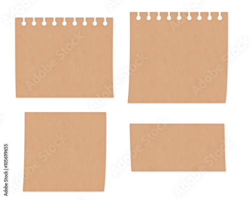 クラフト紙風イラスト セット素材 メモ用紙 Stock Illustration Adobe Stock クラフト紙風イラスト セット素材 メモ用紙 Stock Illustration Adobe Stock