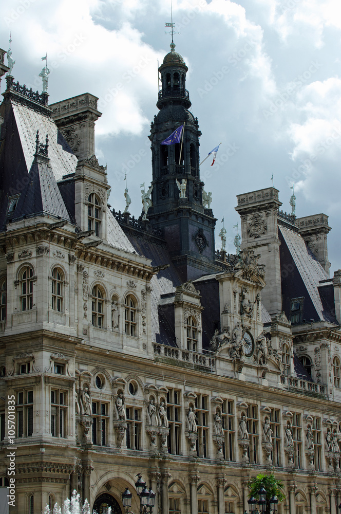 Hotel de ville in Paris