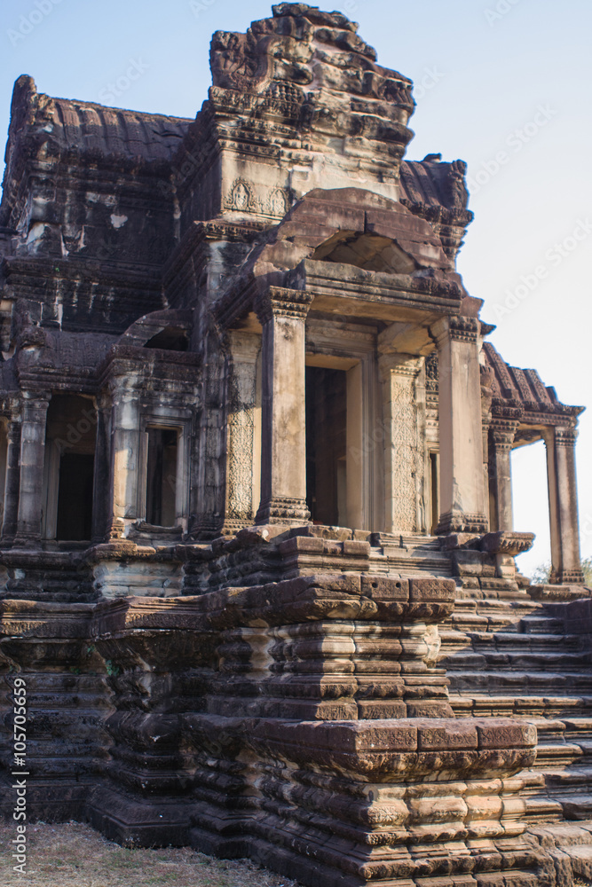 Angkor Wat temple in Cambodia.