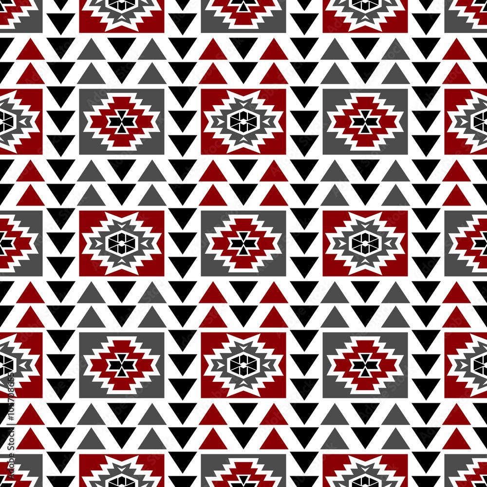 Seamless Aztec pattern Seamless Aztec pattern