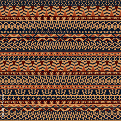 Seamless aztec pattern