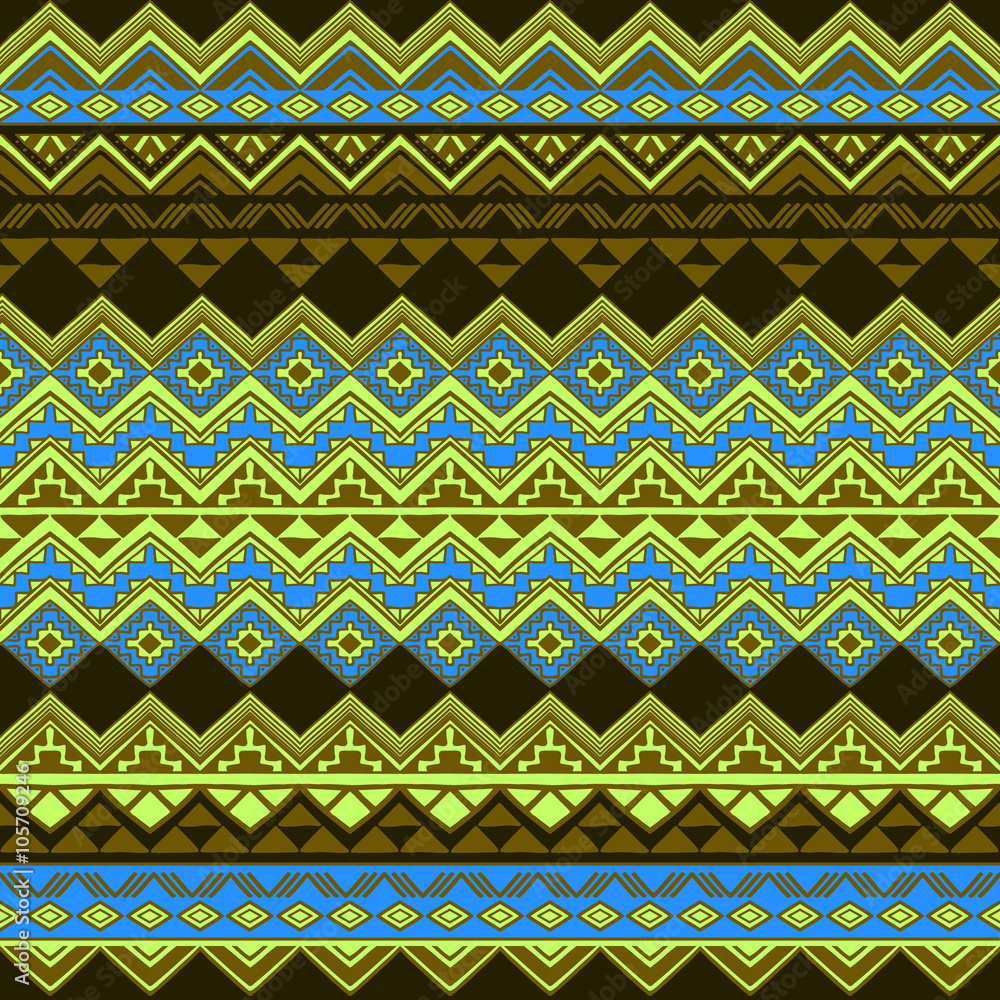 Seamless ethnic pattern Seamless ethnic pattern