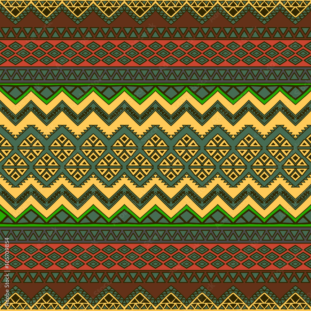 Seamless Aztec pattern Seamless Aztec pattern