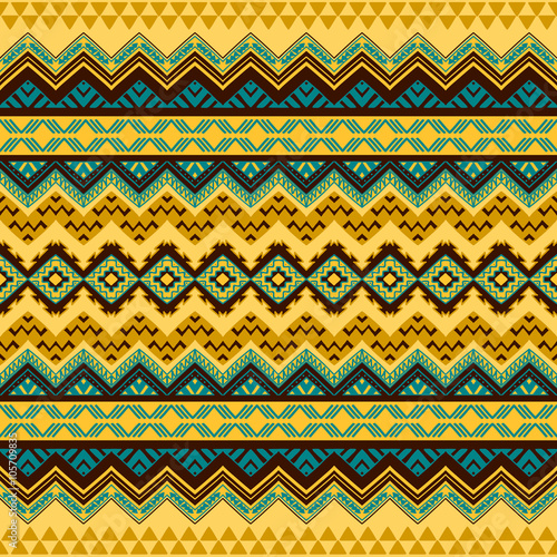 Seamless aztec pattern
