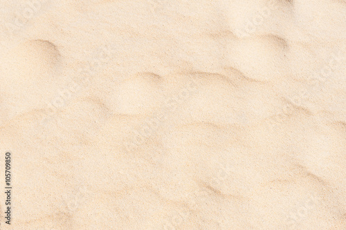 Texture of white sand beach