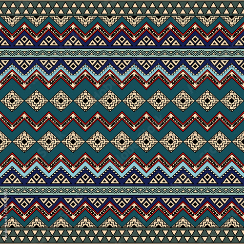 Seamless Aztec pattern