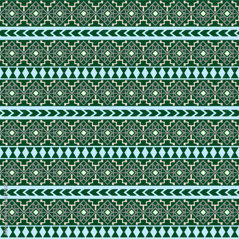 Seamless Aztec pattern