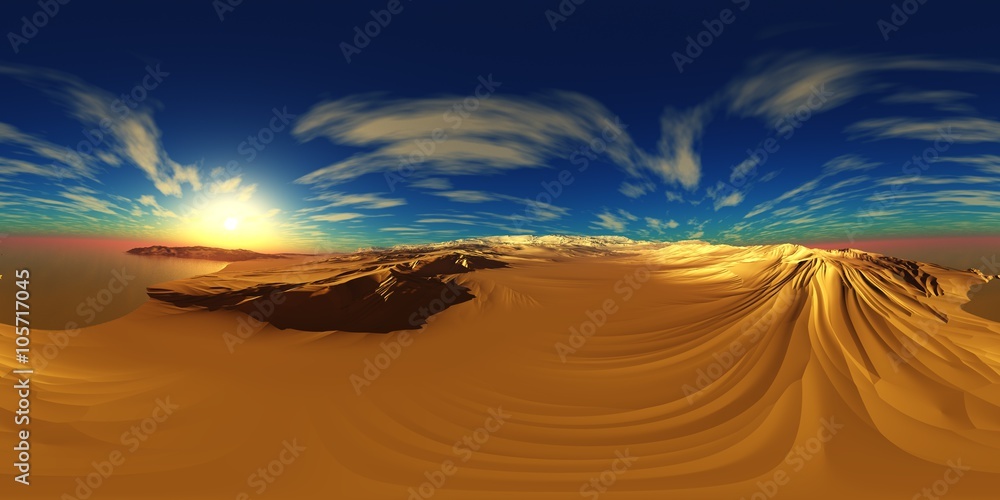 environment map ,HDRI High resolution map. Round panorama, spherical ...
