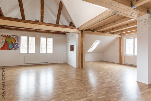 Empty modern interior