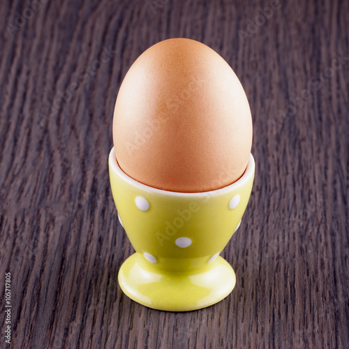 Egg in an egg carrier