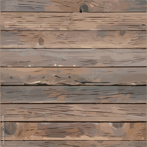 Wood plank vector texture