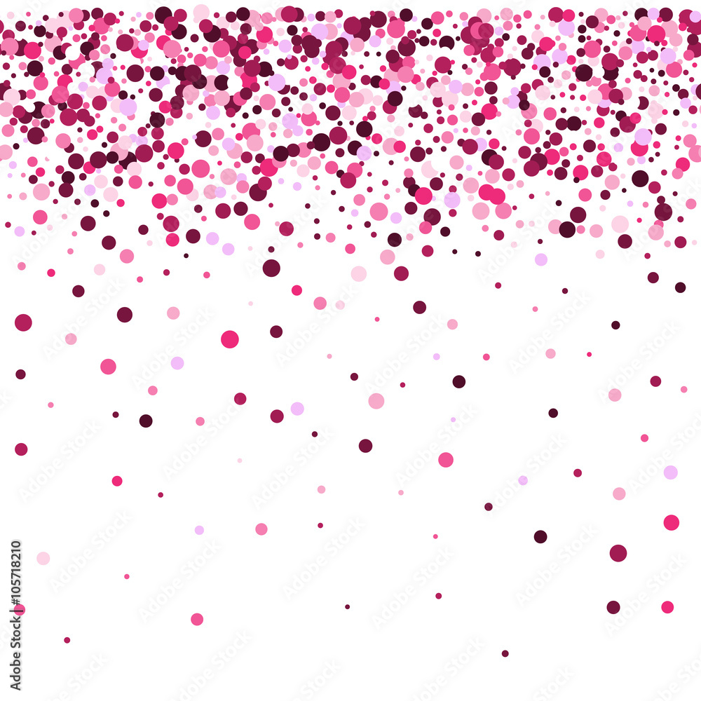 Multicolored dot seamless background