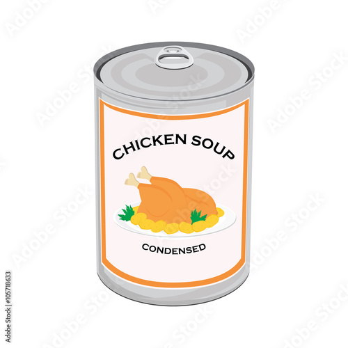 Chicken soup can