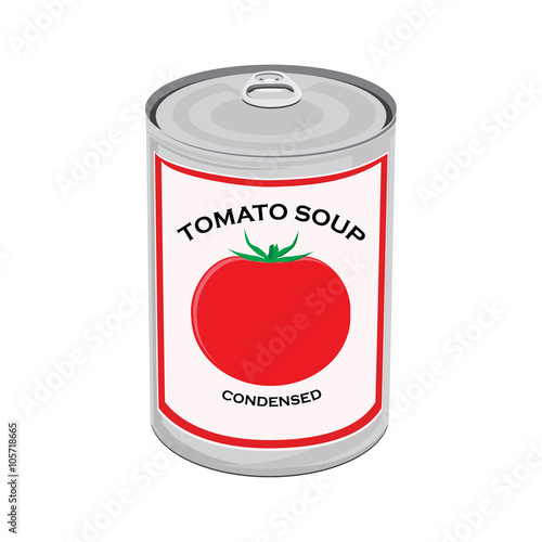 Tomato soup can