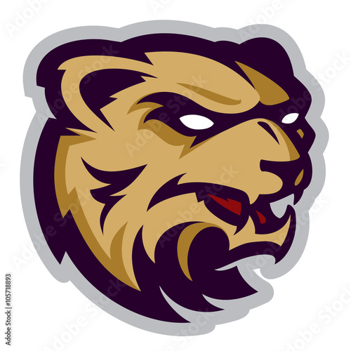 Wolverine sport mascot