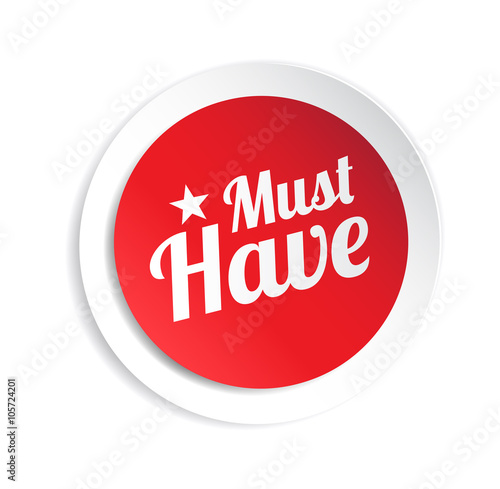 Must Have Sticker