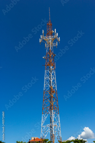 Torre de antenas.