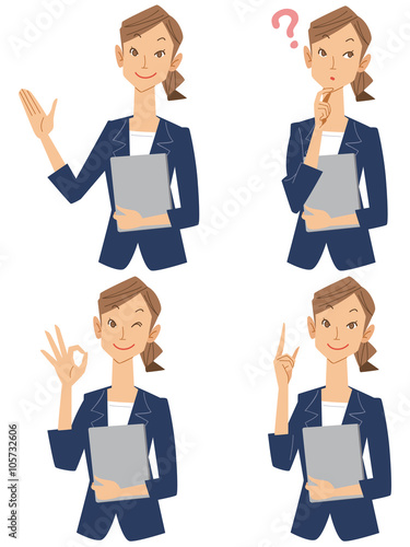 ビジネス　女性のセット