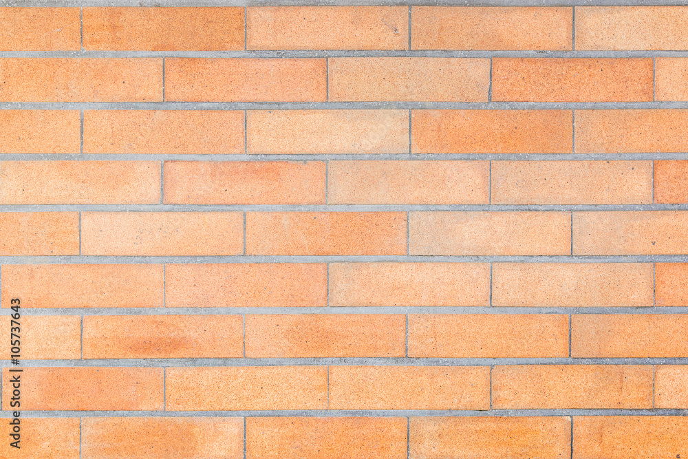 Obraz premium Red brick wall texture for background.