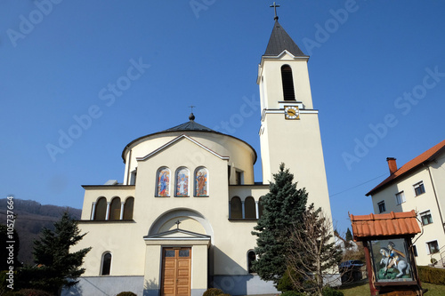 Parish church of the St. George in Durmanec, Zagorje region, Croatia