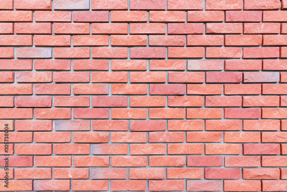 Obraz premium Red brick wall texture for background.