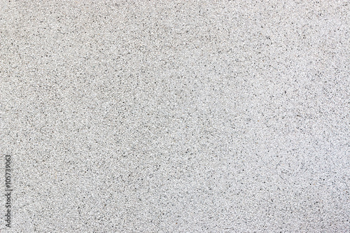 Texture of white gravel concrete wall. photo