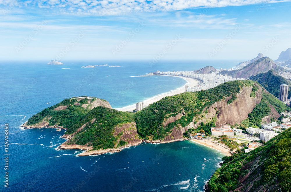 Rio de Janeiro aireal view
