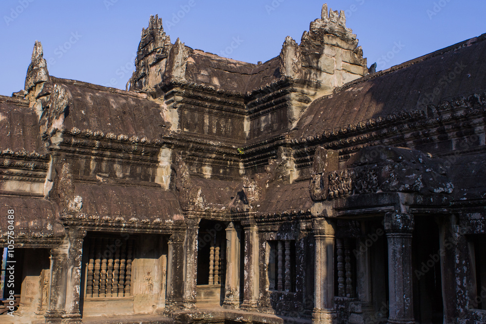 Angkor Wat temple in Cambodia.