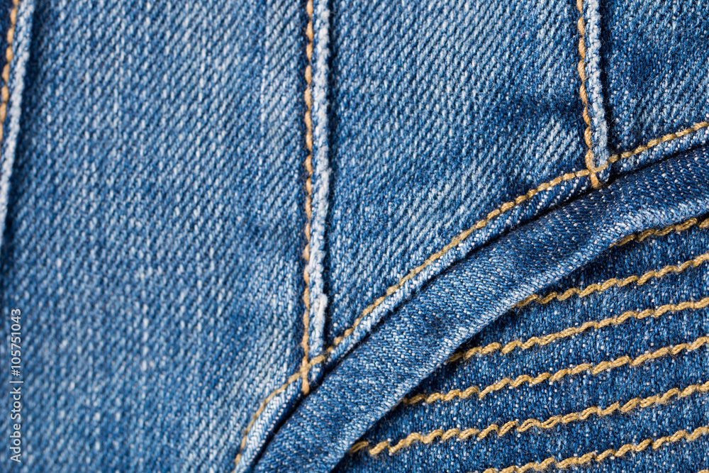 fashionable seams of blue jeans fashionable seams of blue jeans