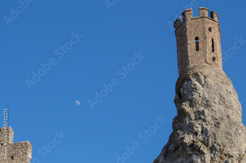 Photography Maiden Tower at Castle Devin, Slovakia