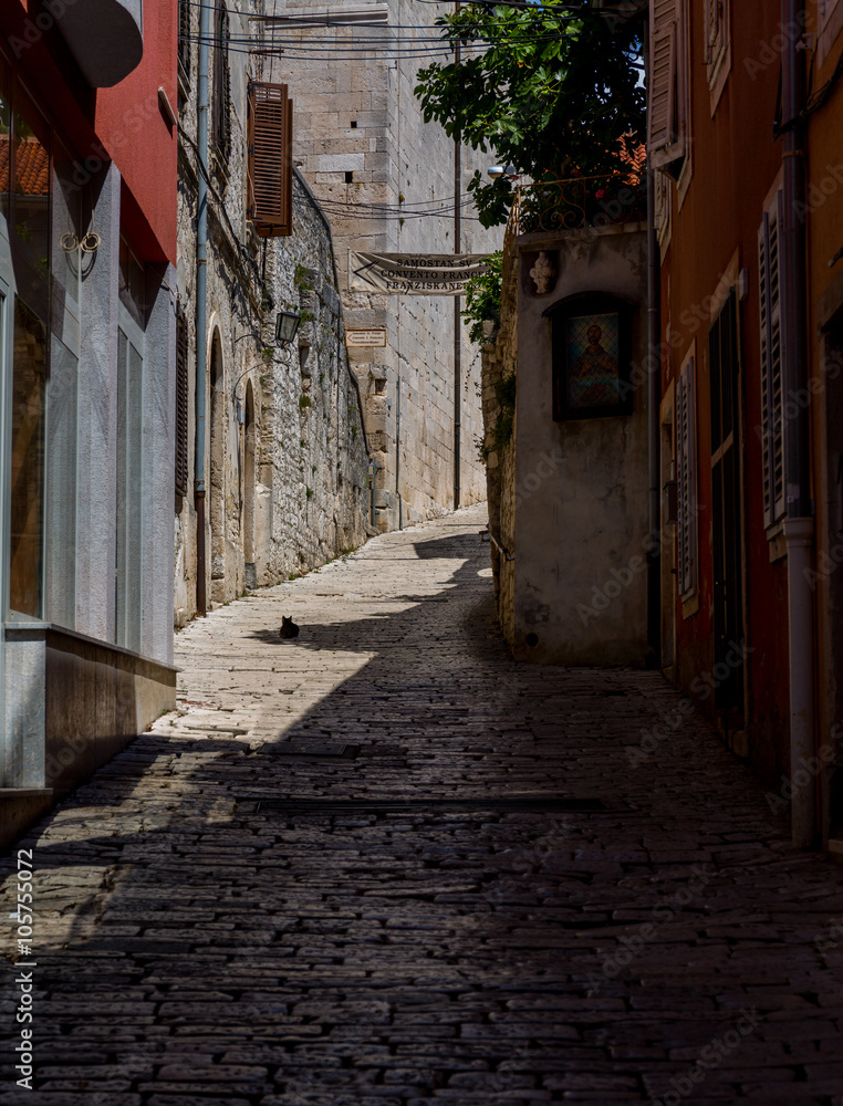 Altstadt von Pula in Istrien Kroatien