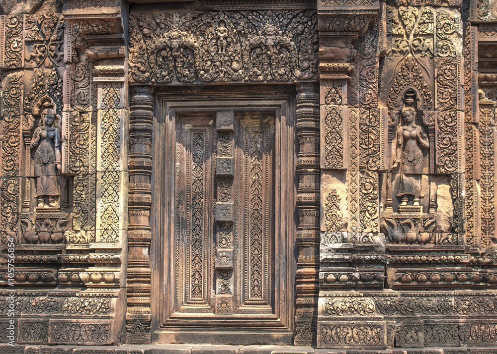 Goddesses 10th Century Citadel of the Women, Cambodia