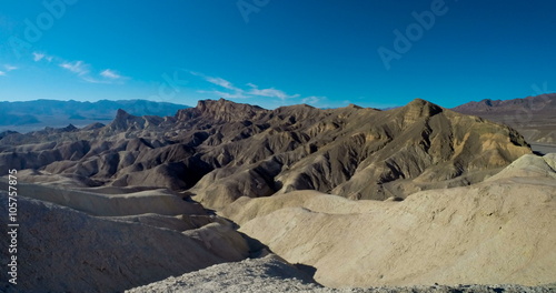 USA Death Valley panorama footage 4k