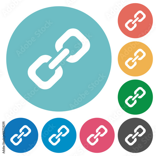 Flat link icons