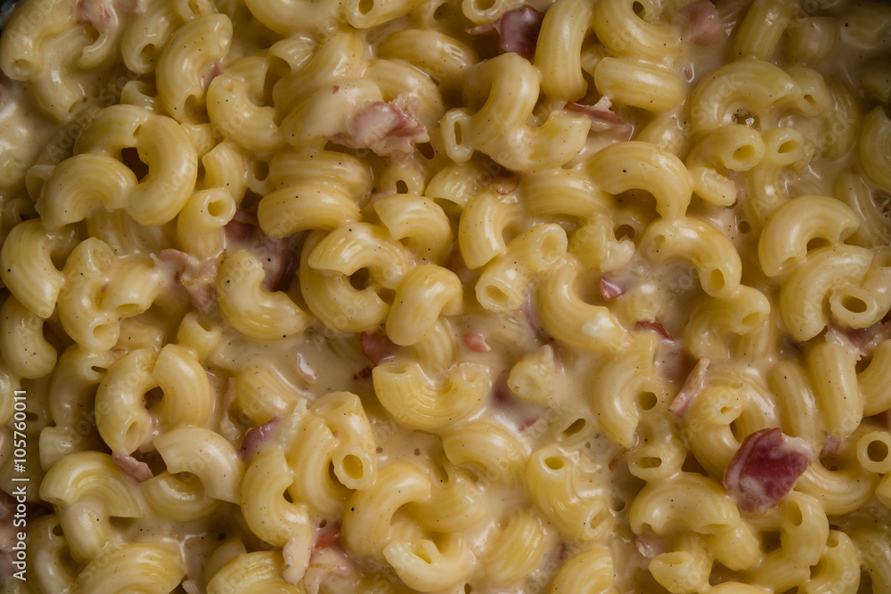 macaroni and cheese close-up macaroni and cheese close-up