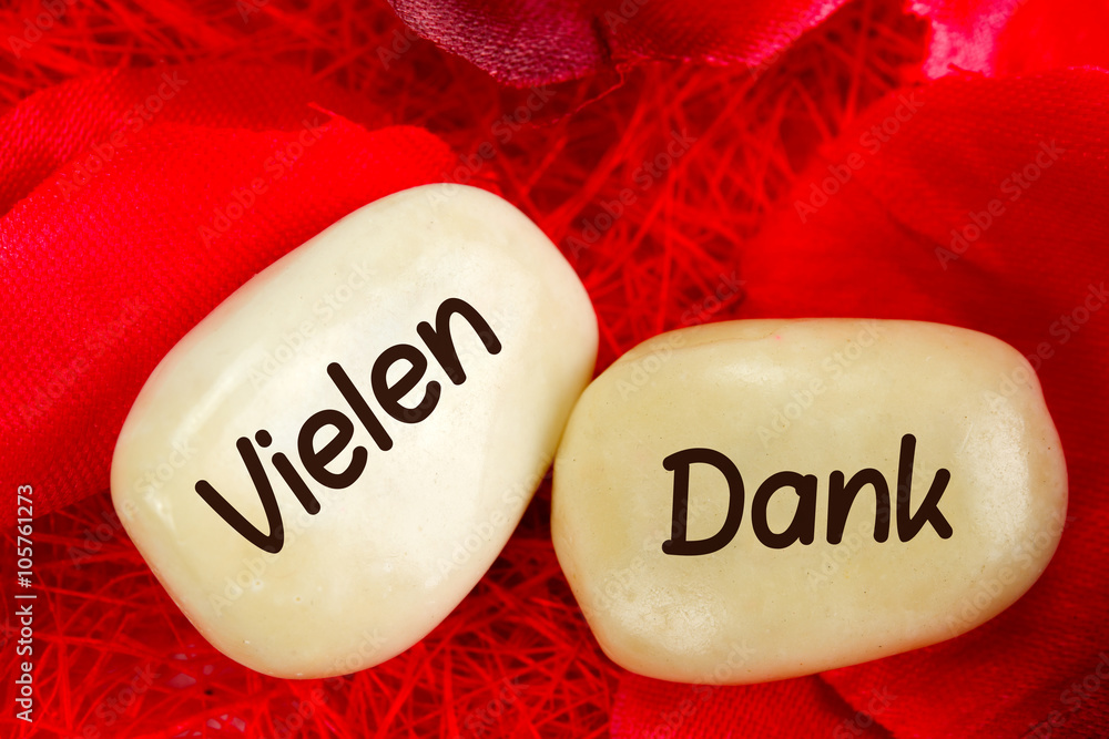 Obraz premium Vielen Dank
