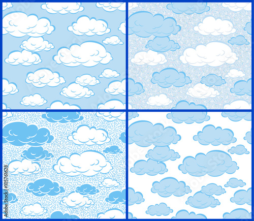 Clouds (4 patterns)