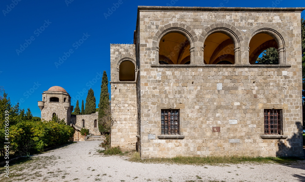 Filerimos Monastery in Ialysos, Rhodes