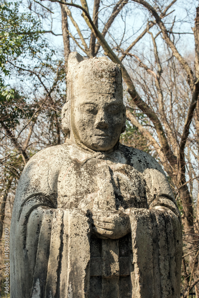 stone Guardian Statue guarding the Ming emperor's tomb
