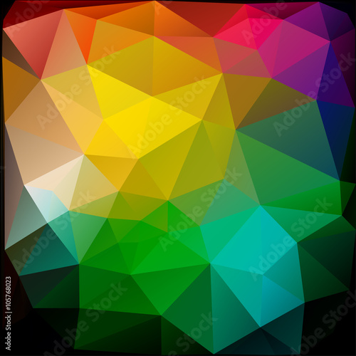 Colorful abstract design template