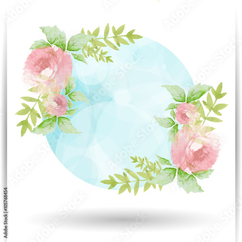 Spring, Easter, Watercolor