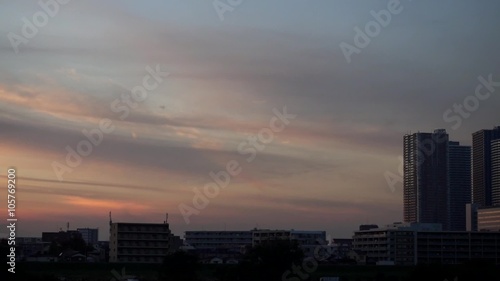 夕景の武蔵小杉_7-2