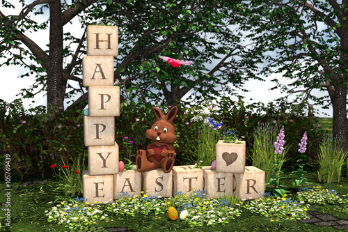 Osterhase Happy Easter