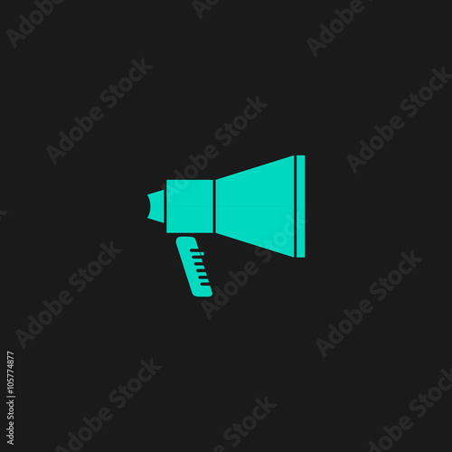 business and finance icon mouthpiece