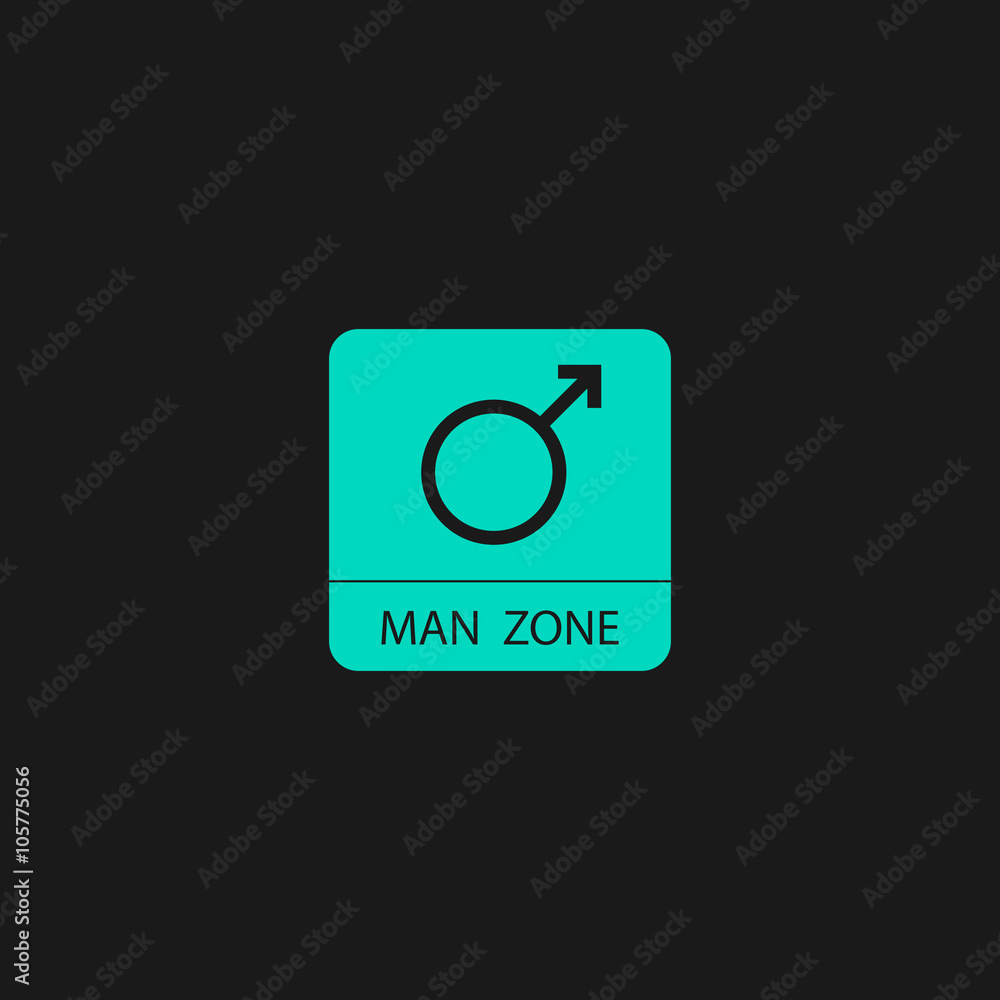 Male symbol, man Male symbol, man