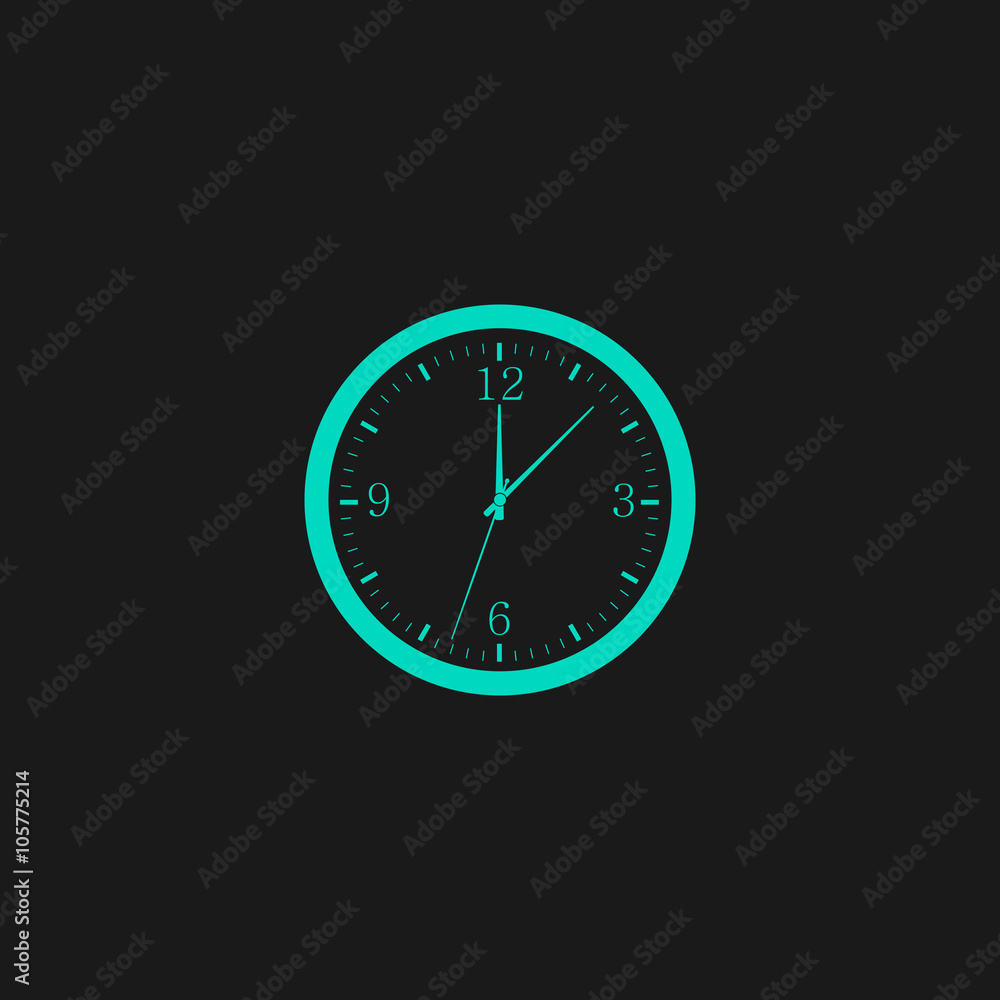 Time and Clock icon Time and Clock icon